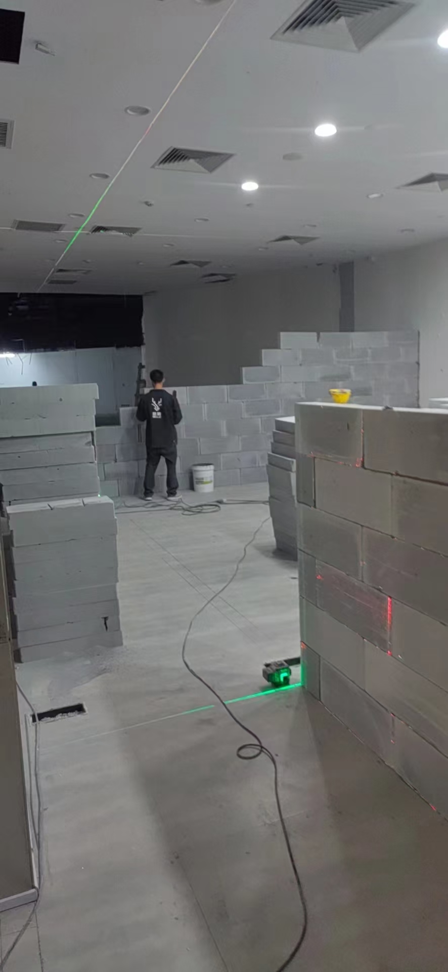 办公楼隔墙施工图